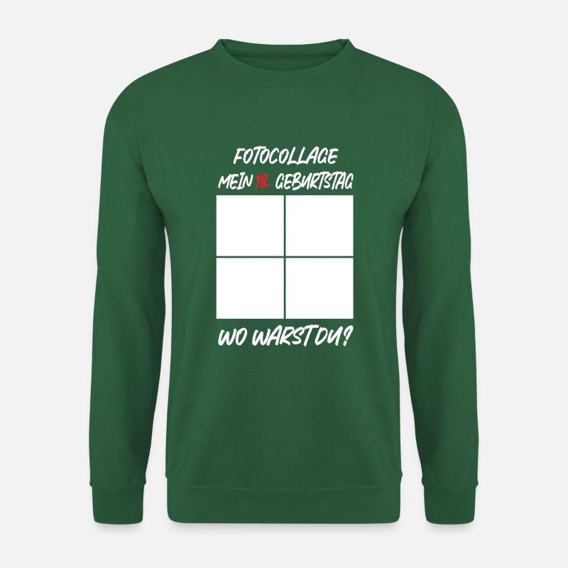 MEiN 18 Geburtstag Wo warst du? - Unisex Pullover - Grün