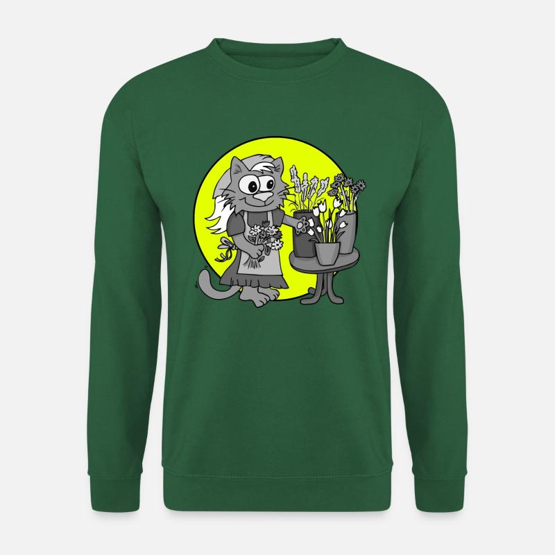 Beruf Florist/in Retro - Unisex Pullover - Grün