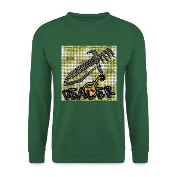 DEALER - Club WoW - Unisex Sweatshirt - green - Front