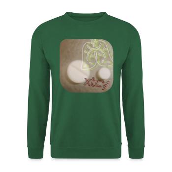 Etcy - Unisex Pullover - Grün - Vorne
