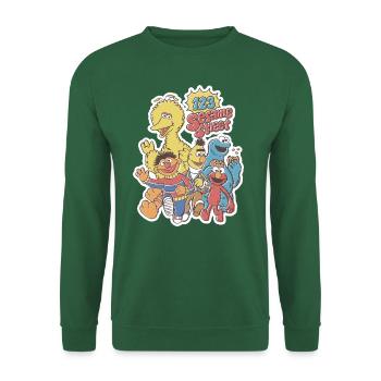 Sesame Street 123 Group - Unisex Sweatshirt - green - Front