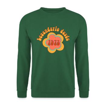 Legendario desde 1973 Born Birthday - Unisex Sweatshirt - green - Front
