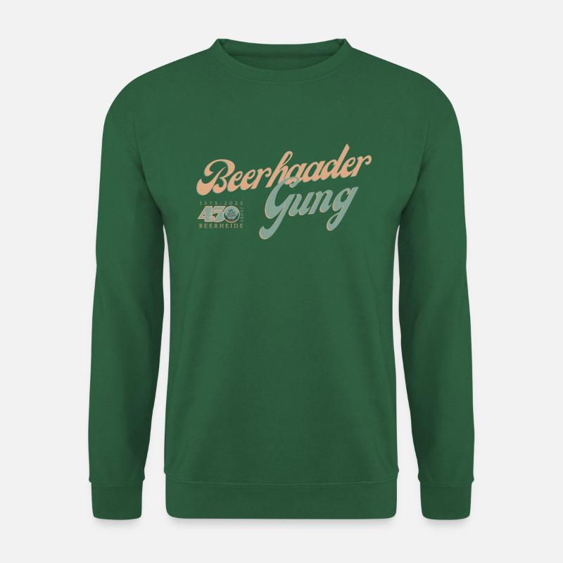 Beerhaader Gung - Unisex Pullover - Grün