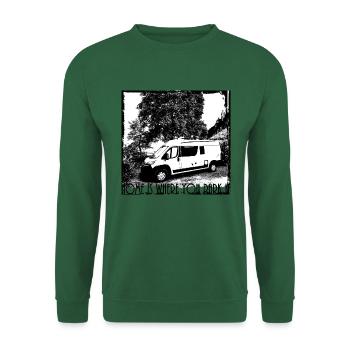 Camper - Unisex Sweatshirt - green - Front