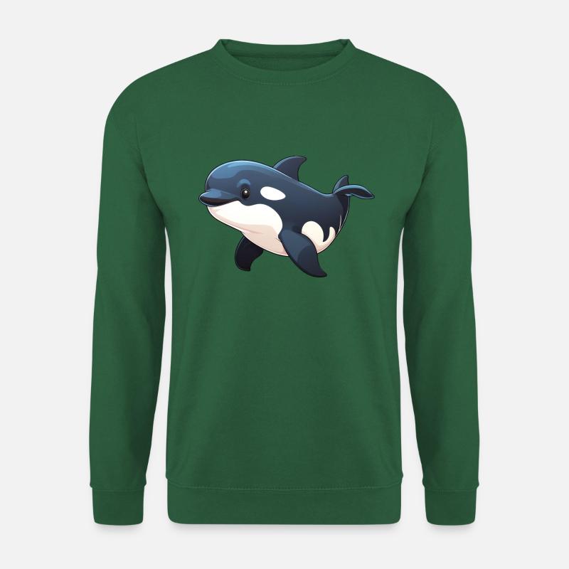 Orca - Unisex Pullover - Grün