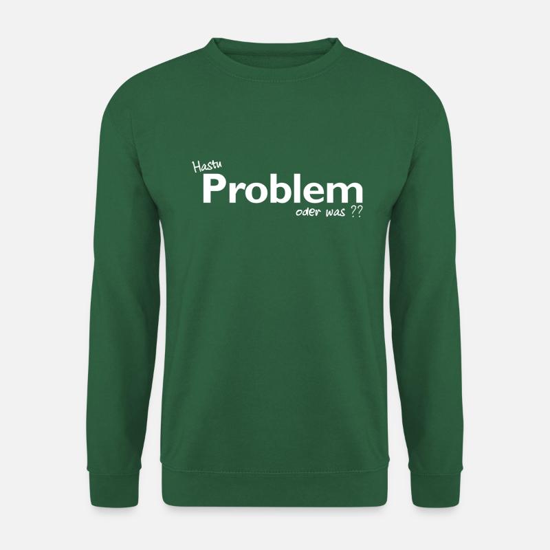 Problem - Unisex Pullover - Grün
