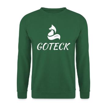 Das weiße Logo - Unisex Pullover - Grün - Vorne