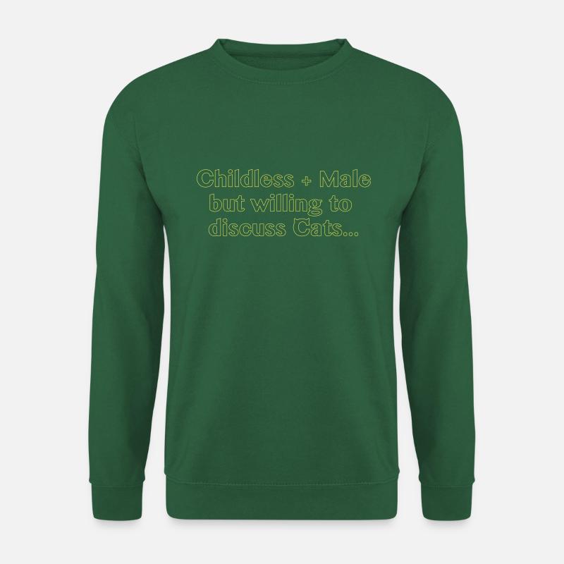 Childless+ Male... - Unisex Pullover - Grün