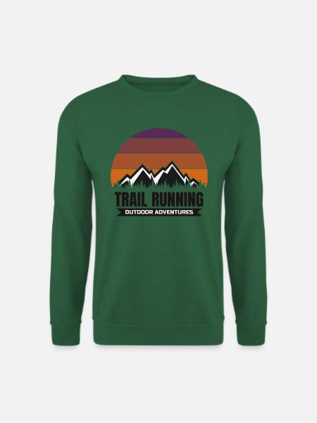 Trail Running - Outdoor Adventures 1 - Unisex Pullover - Grün