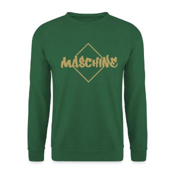 Maschine - Unisex Pullover - Grün - Vorne
