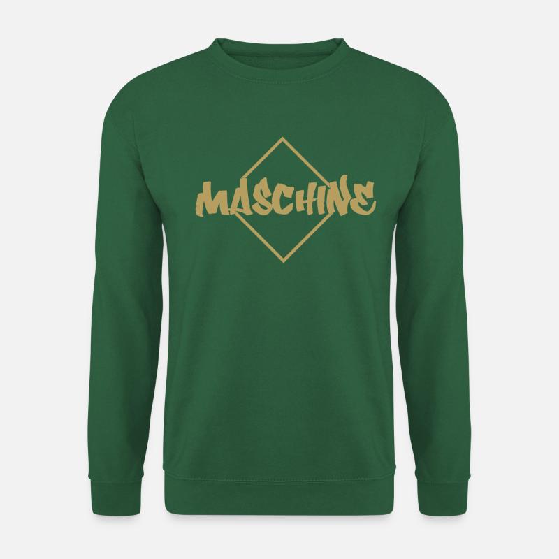 Maschine - Unisex Pullover - Grün