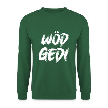 Wöd Gedi Bester Gedi sein Patenonkel fragen Taufe - Unisex Pullover - Grün - Vorne