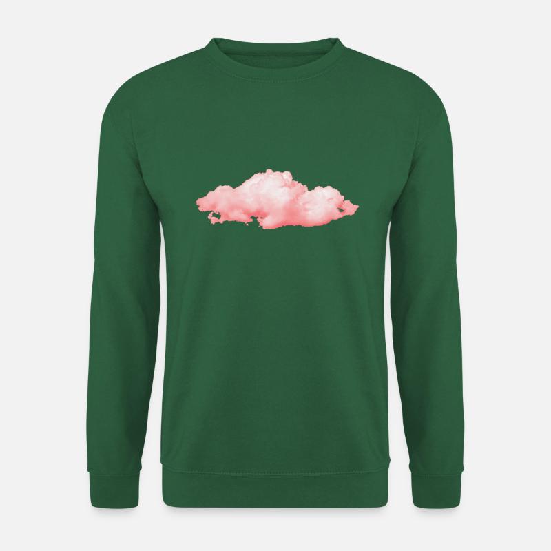 rosige flauschige Wolke - Unisex Pullover - Grün