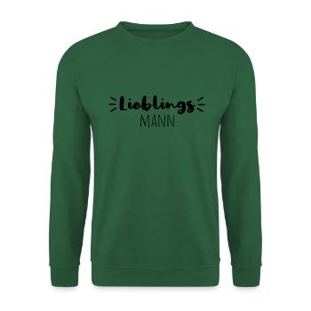 Lieblingsmann - Unisex Pullover - Grün - Vorne