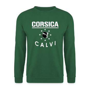 Corse Calvi - Unisex Sweatshirt - green - Front