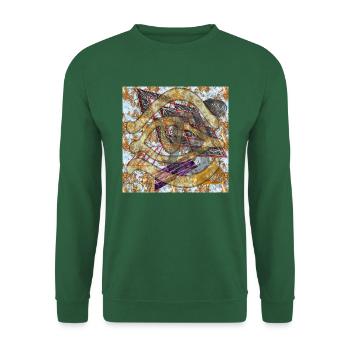 Flow (B) - Image - 2023 - Unisex Sweatshirt - green - Front