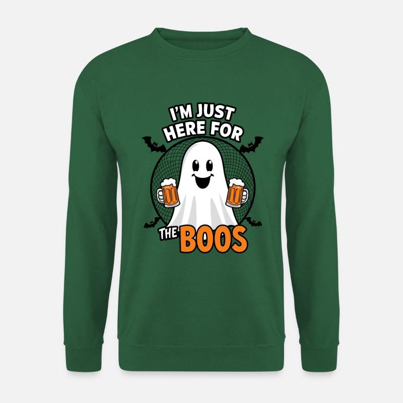 Funny Beer Ghost - Unisex Sweatshirt - green