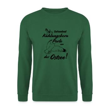Kühlungsborn Ostseebad und Perle an der Ostsee - Unisex Pullover - Grün - Vorne