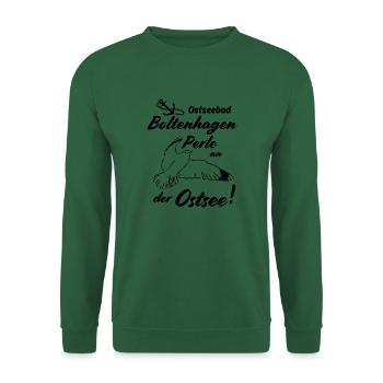 Boltenhagen Ostseebad und Perle an der Ostsee - Unisex Pullover - Grün - Vorne