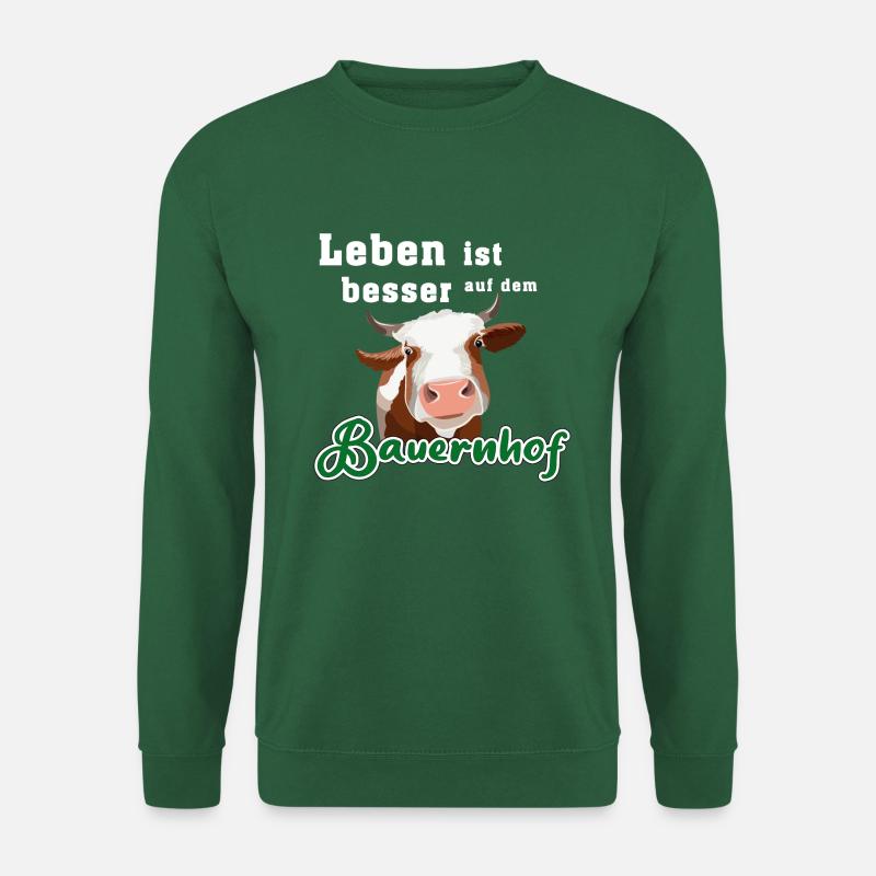 Bauernhof - Unisex Pullover - Grün