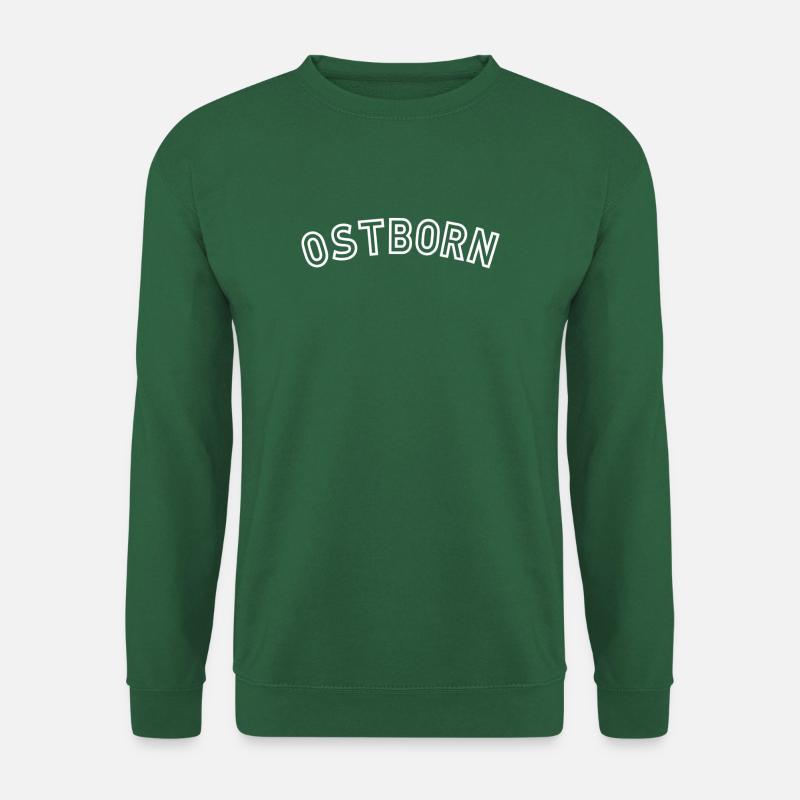 Ostborn - Born in GDR. - Unisex Pullover - Grün