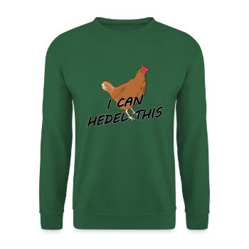 i can hendel this - denglish - ich kann das - Unisex Pullover - Grün - Vorne
