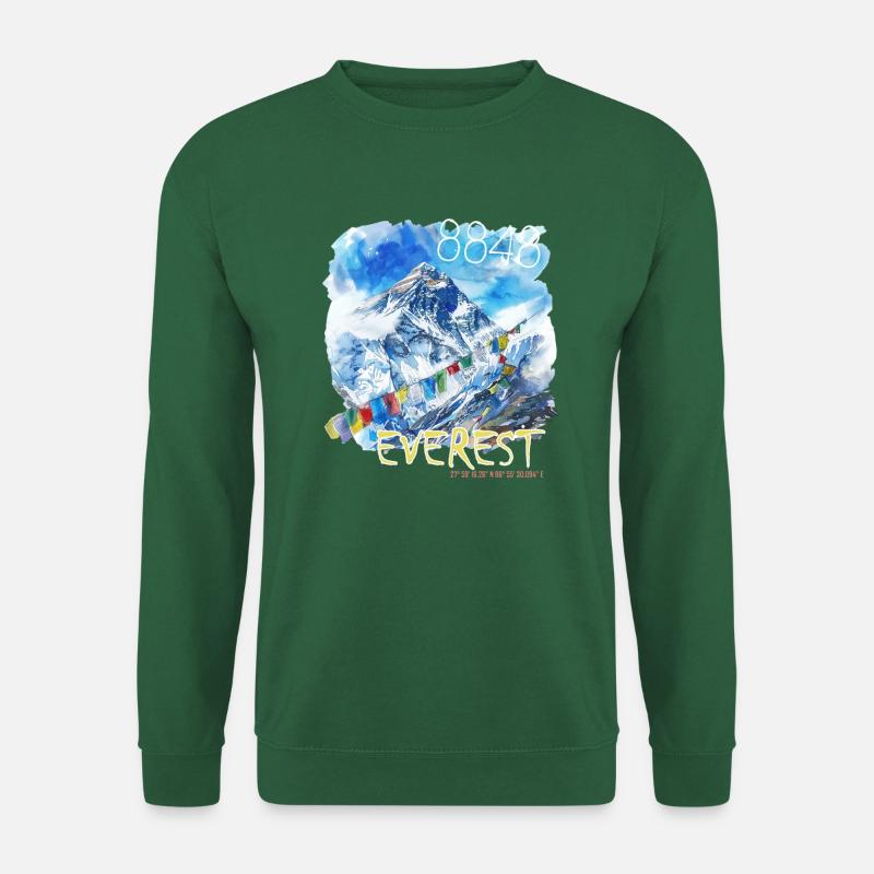 Mount Everest - Unisex Sweatshirt - green