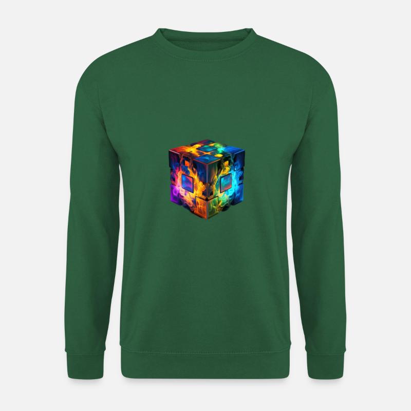 Würfel Outfit - Unisex Pullover - Grün