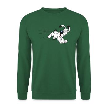 Asterix - Idéfix - Sweat-shirt Unisexe - vert foncé - Devant