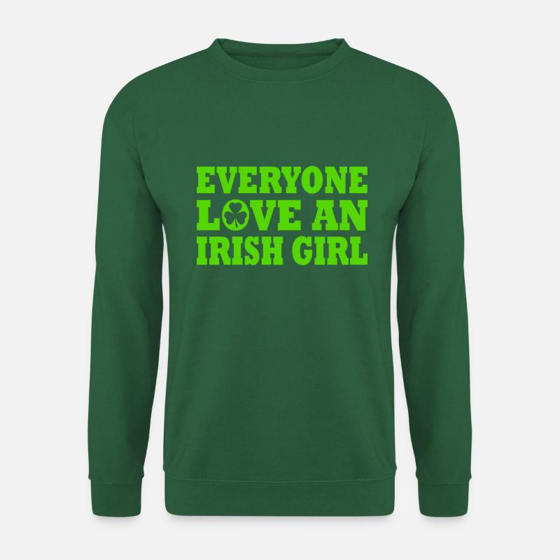 st patricks day - Unisex Pullover - Grün