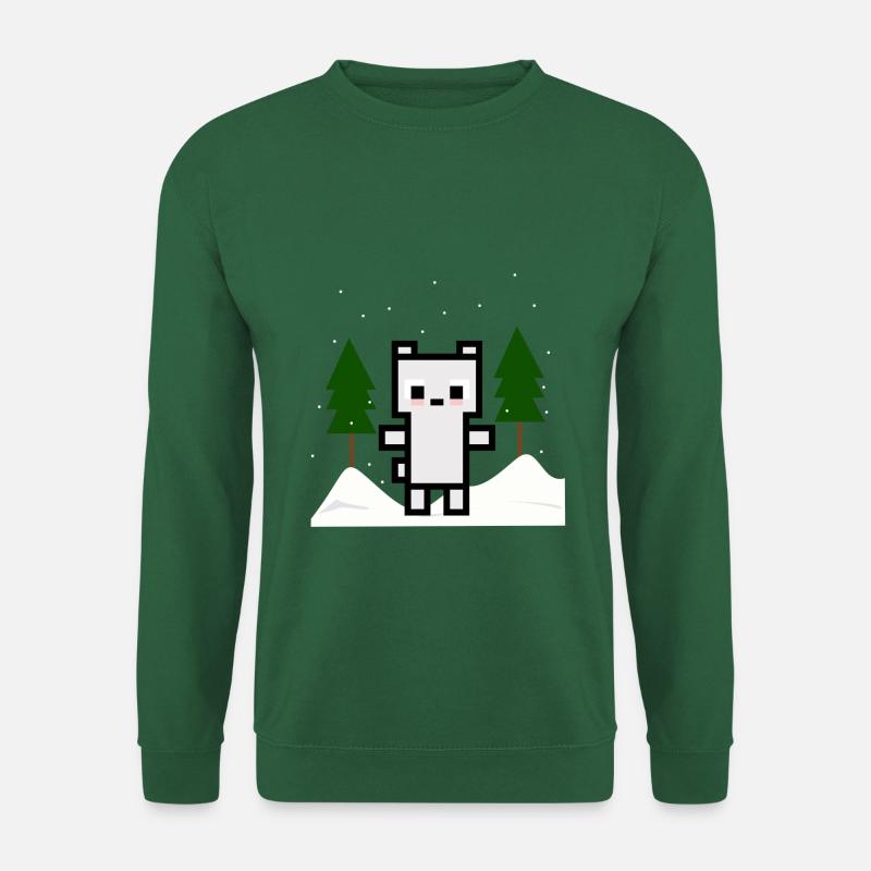 Polar Bear - Unisex Sweatshirt - green