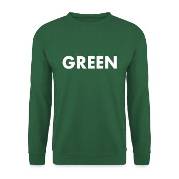 Grün - Unisex Pullover - Grün - Vorne