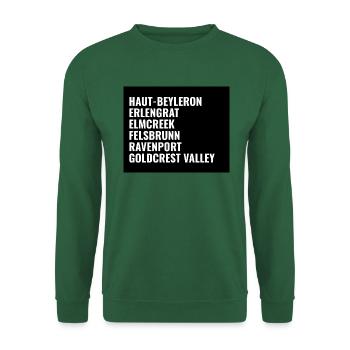 Landwirtschafts Simulator Maps T-Shirt - Unisex Pullover - Grün - Vorne