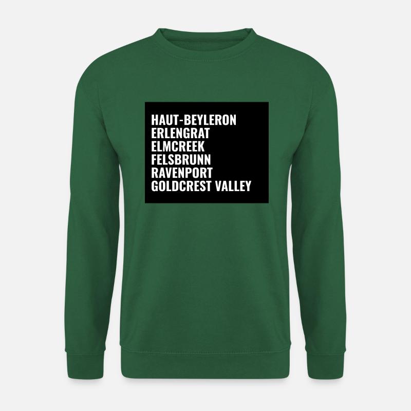 Farming Simulator Maps T-Shirt - Sweat-shirt Unisexe - vert foncé