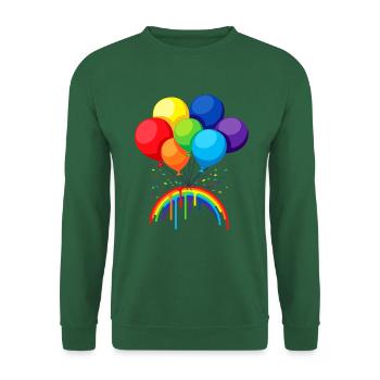 Balloon Pride - Unisex Sweatshirt - green - Front
