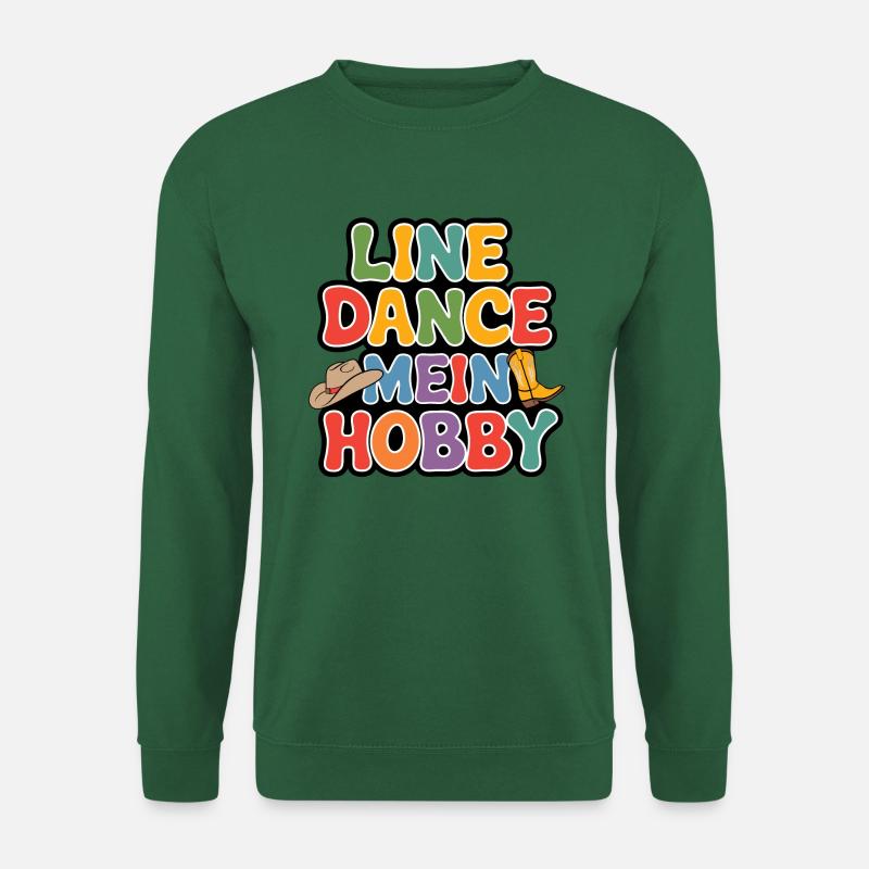 Line Dance mein Hobby - Unisex Pullover - Grün