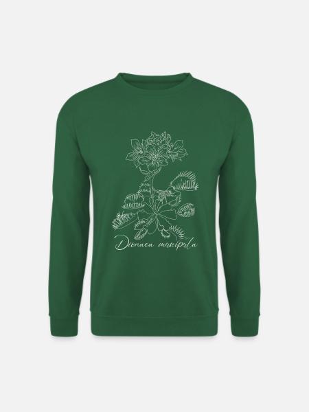 Dionaea muscipula - Unisex Pullover - Grün
