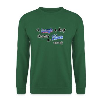 Keep Laughing - Unisex Sweatshirt - green - Front