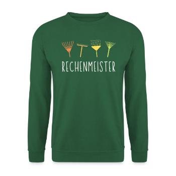 Rechenmesiter - Unisex Pullover - Grün - Vorne