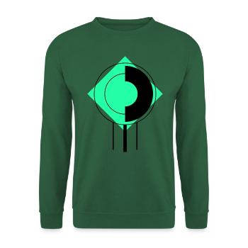 boho5 - Sweat-shirt Unisexe - vert foncé - Devant