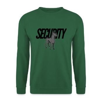 Chien de sécurité - Sweat-shirt Unisexe - vert foncé - Devant