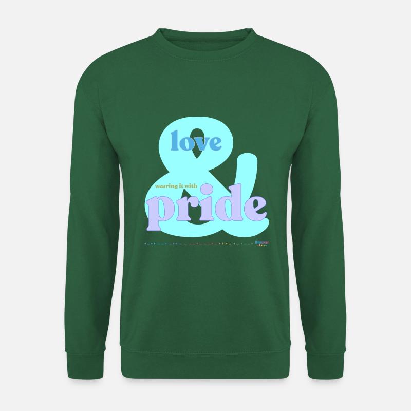 Stolz Eisblau - Unisex Pullover - Grün