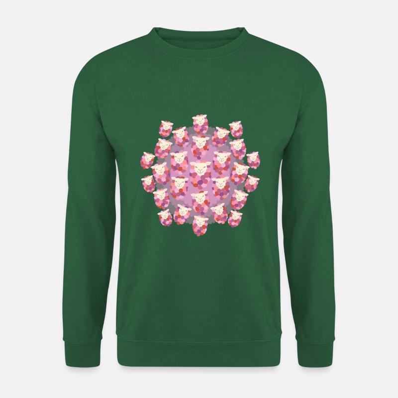 Counting Sheep Warm - Unisex Sweatshirt - green