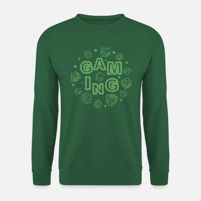 gaming-scene-green - Unisex Pullover - Grün