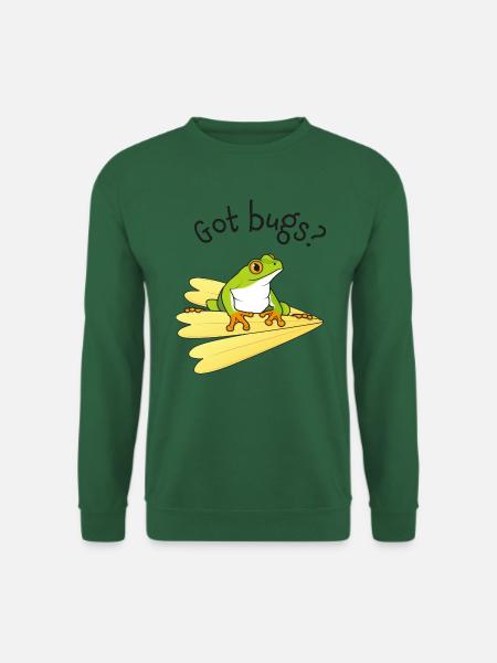 Le rêve de grenouille - Sweat-shirt Unisexe - vert foncé