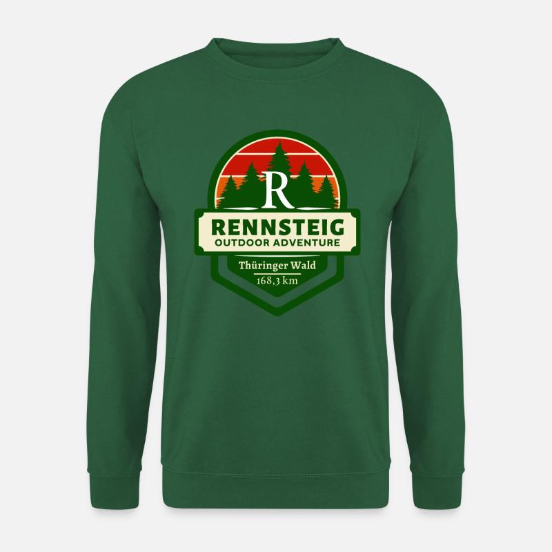 Rennsteig-Thüringer Wald-Thüringen - Unisex Pullover - Grün