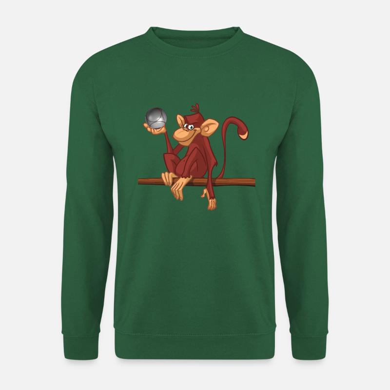 Boule monkey 3 - Unisex Sweatshirt - green