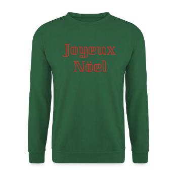 Joyeux noel - Sweat-shirt Unisexe - vert foncé - Devant