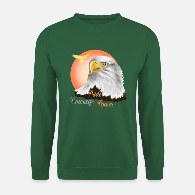 Adler - Unisex Pullover - Grün