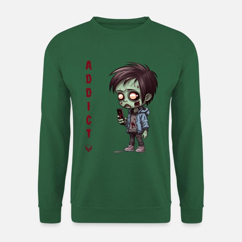 Handyholiker - Unisex Pullover - Grün